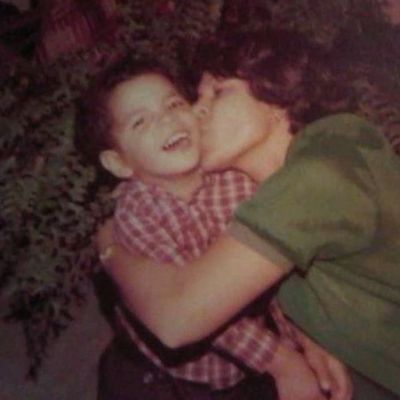 Picture of Hamky Madera with his Mother Gisela Madera